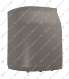 EMBOUT GAUCHE DE PARE-CHOCS ARRIERE AVEC APPRET - MOD. CARAVELLE