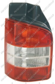 FEU D'AILE ARRIERE GAUCHE SANS PORTE LAMPE ROUGE/BLANC MOD. 2 PORTES