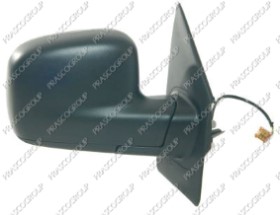 RETROVISEUR DROIT ELECTRIQUE-NOIR-CHAUFFANT-CONVEXE/CHROME' 12H5P