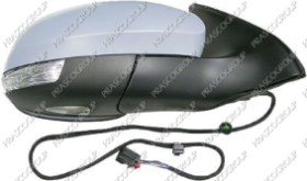 RETROVISEUR DROIT ELECTRIQUE-CHAUFFANT-AVEC APPRET-RABATTABLE-AVEC FEU REPETITEUR-AVEC FEU DE SOL-CONVEXE/CHROME'
