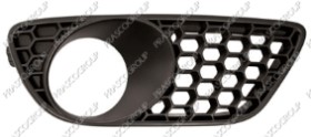 GRILLE DROITE NOIRE DE PARE-CHOCS STRUCTUREE'-AVEC SIEGE ANTIBROUILLARD MOD.R50