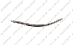 PROFIL CHROME' DE MOULURE GAUCHE DE PARE-CHOCS AVANT