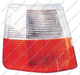 FEU AVANT GAUCHE BLANC/ORANGE-AVEC PORTE LAMPE